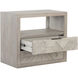 Lisboa 32 X 28 inch Light Grey Night Stand
